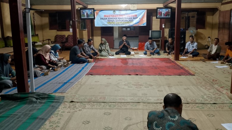 Pavingisasi dan Drainase Jalan Masih Jadi Prioritas Dalam Musdus 01 dan Musdus 02 RKPDes TA 2025